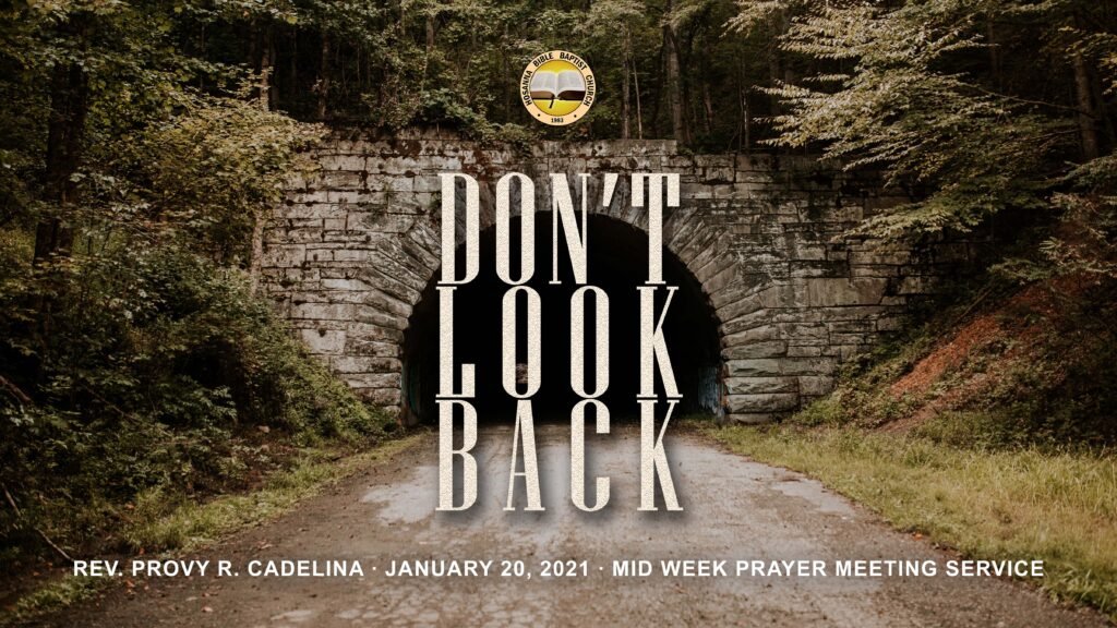 Don’t Look Back