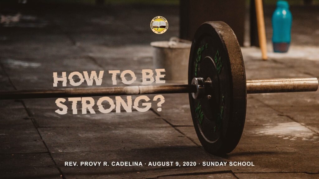 How to Be Strong