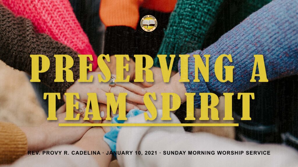 Preserving a Team Spirit