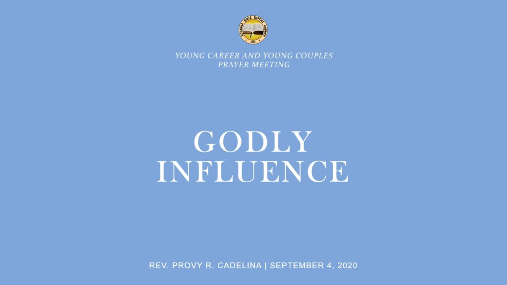 Godly Influence
