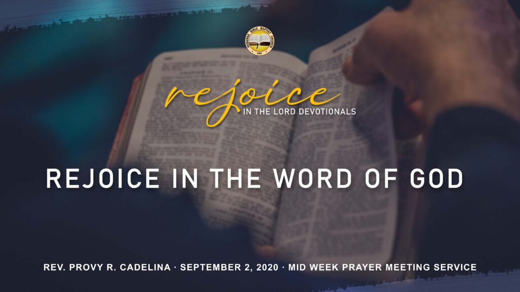 Rejoice in the Lord Devotionals: Rejoice in the Word of God
