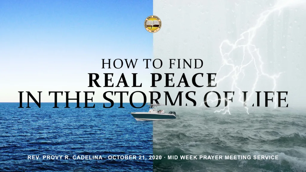 How to Find Real Peace in the Storms of Life