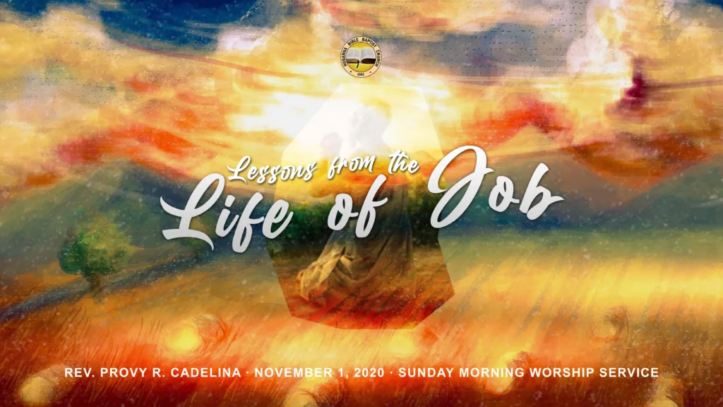 Lessons From the Life of Job